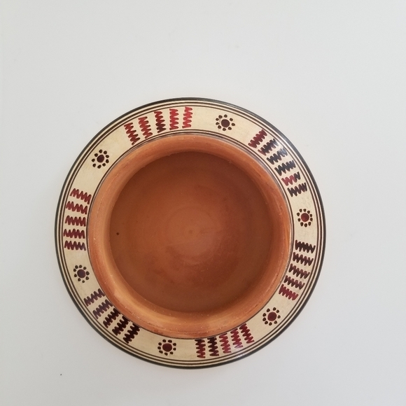 Vintage Handpainted Corinthian Pyxis 600 BC Pottery, copy - Picture 3 of 7